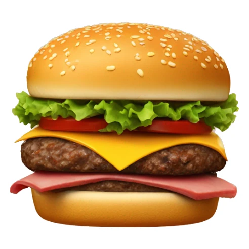 Quarter Pounder with 4 meat patties sticker