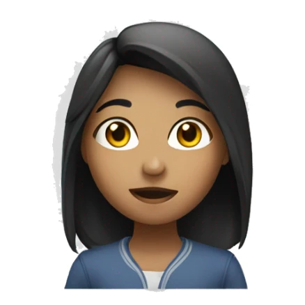 aisan girl filming a vid sticker