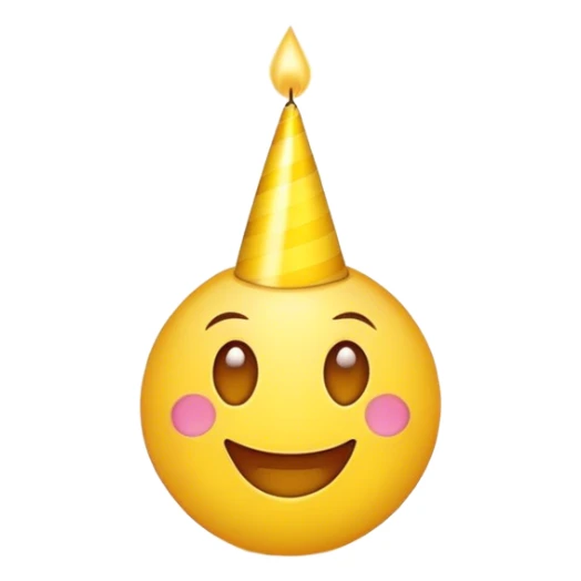 Happy birthday emoji sticker