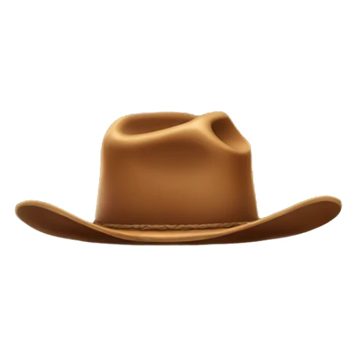 Cowboy hat sticker