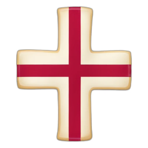 bandera cruz de borgoña sticker