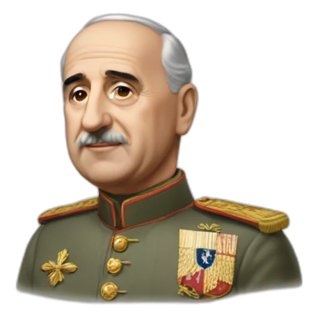 Francisco Franco supersaian 4 sticker