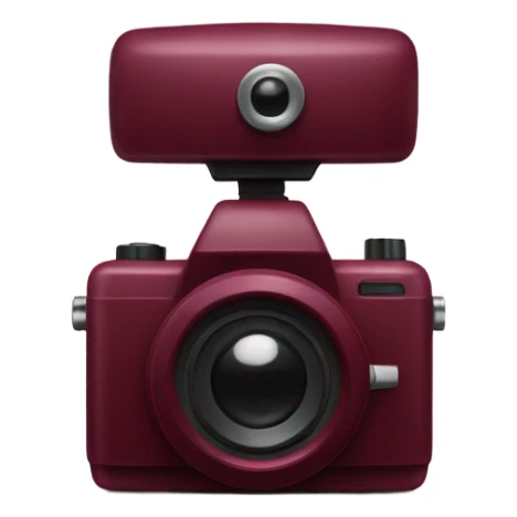 burgundy camera 📷  sticker