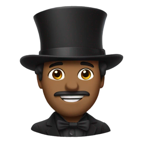pedro gif with top hat sticker