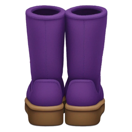 purple ugg sticker