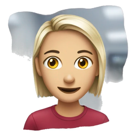 Person photobomb sticker