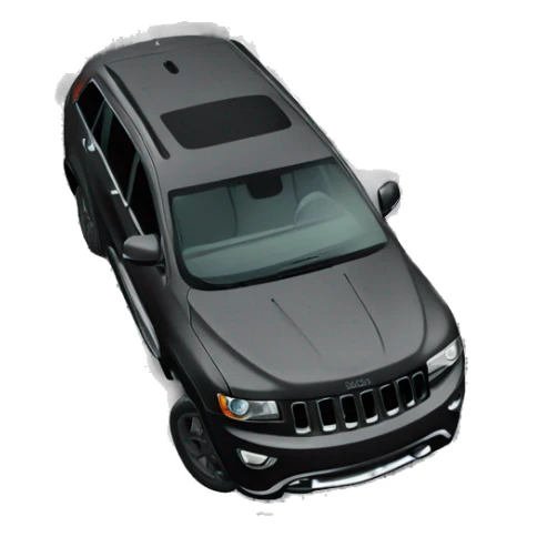 Blacked out jeep grand Cherokee  sticker