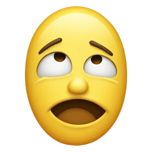 Face palming emoji with tears  sticker