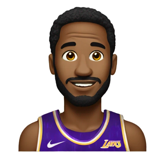 HOLOGRAPHIC LOS ANGELES LAKERS sticker