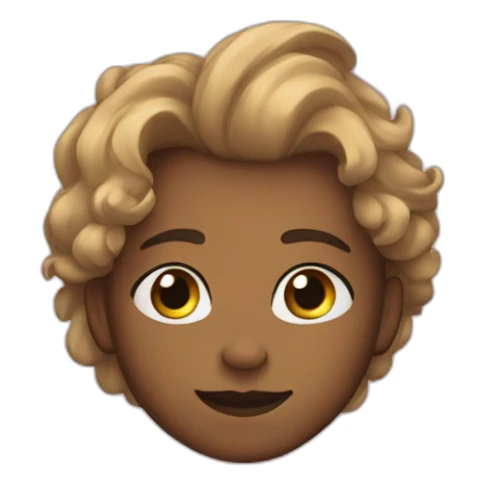 rainbow pride version of heart eyes emoji 😍 sticker