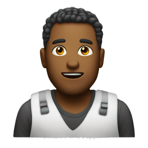 An emoji to tell my coworker Keith to stop working sticker