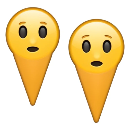 2 exclamation marks in a circle with white colour and its background in light blue colour sticker