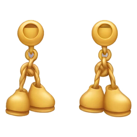 hanging studs sticker