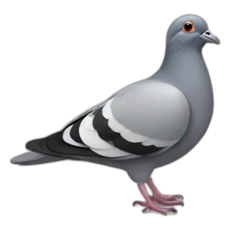 Pigeonne sticker