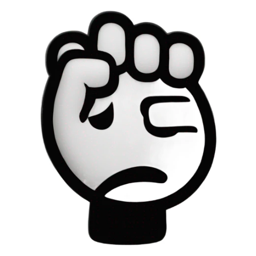 Thumbs up emoji with banned sign sticker