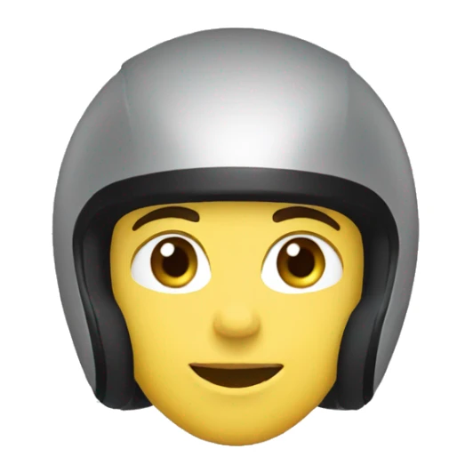 racer цршmale with a helmet sticker