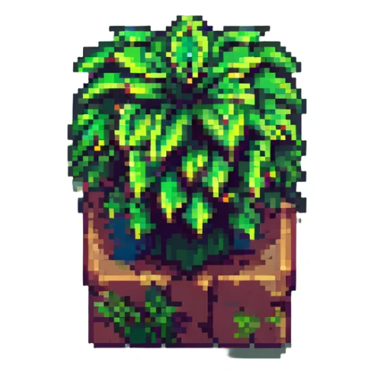 Minecraft-style grass block, pixel art, isometric view, bright colors, no text sticker