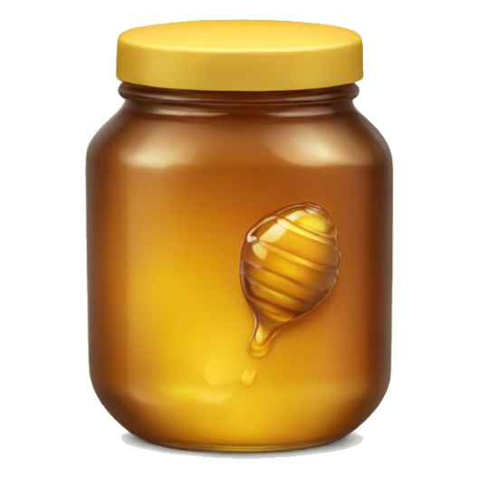 Jar of honey sticker