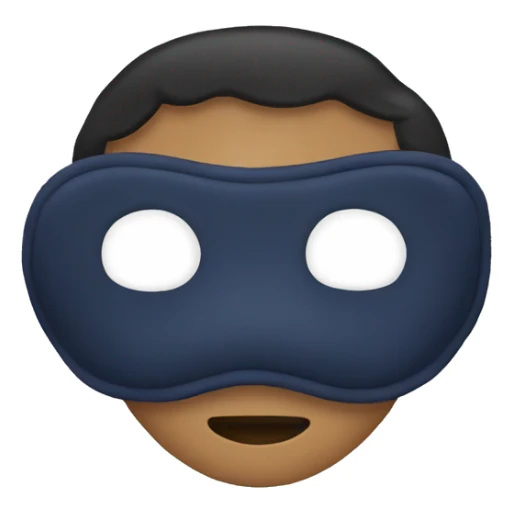 sleep mask sticker