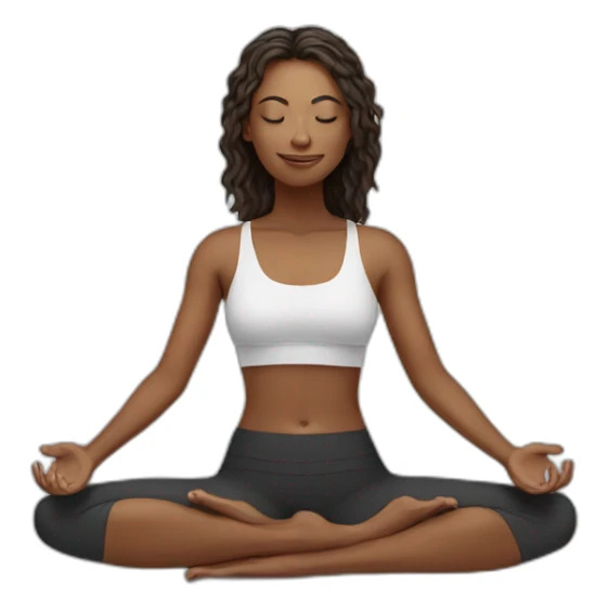 Yoga sticker