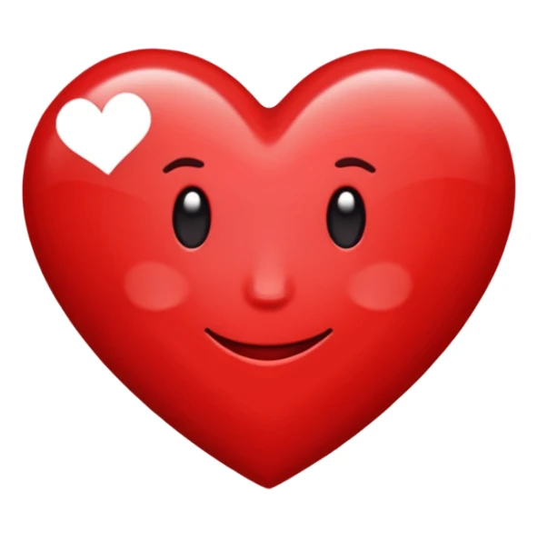 "I am only yours" Words in a heart sticker