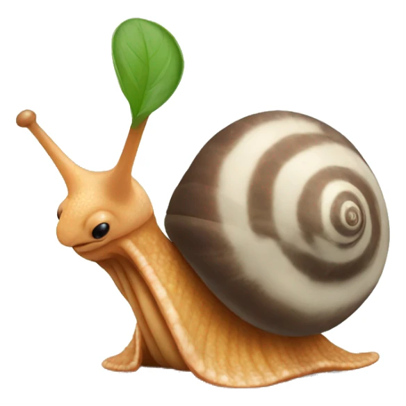 Snail with bandana sticker