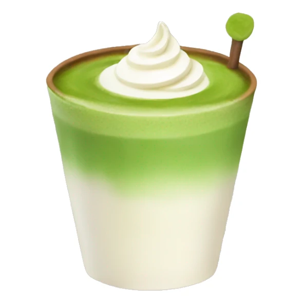 Matcha latte  sticker