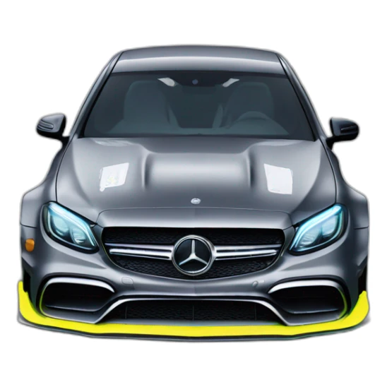 Need for Speed Heat Mercedes C63 AMG sticker