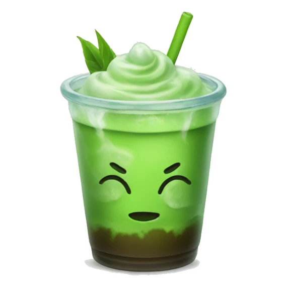iced matcha sticker