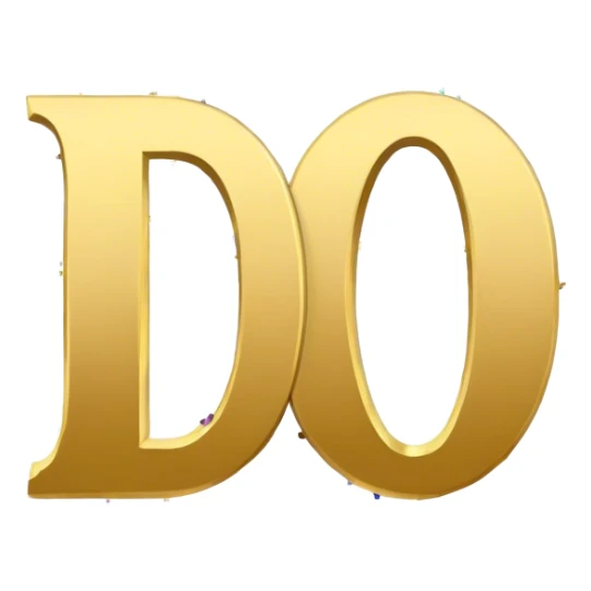 The word Dakota surrounded by confetti for 20 birthday sticker