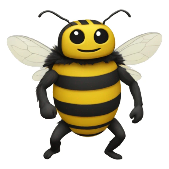 Bumble strut sticker