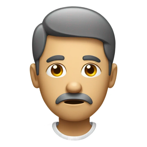 person with doubts reading a paper in their hands sticker