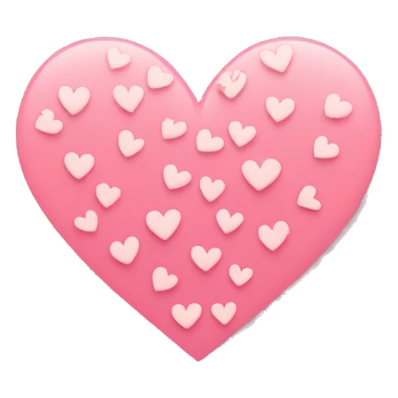 heart with little hearts sticker