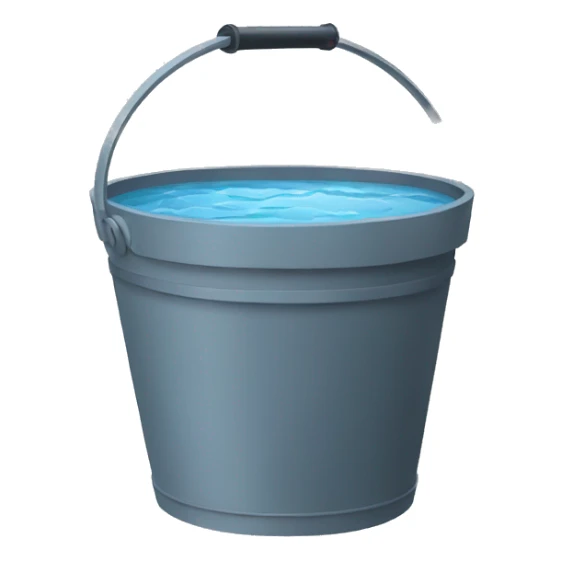 water bucket sticker