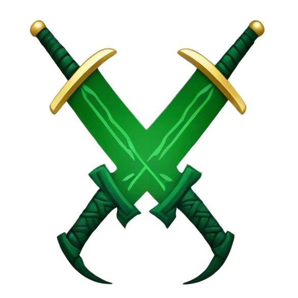 Saudi symbol ، Swords and Palm sticker