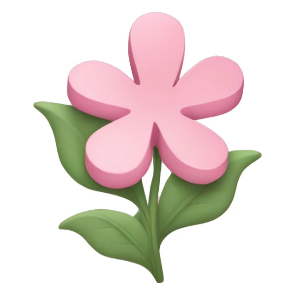 Telegram logo is soft pink with pink flowers sticker