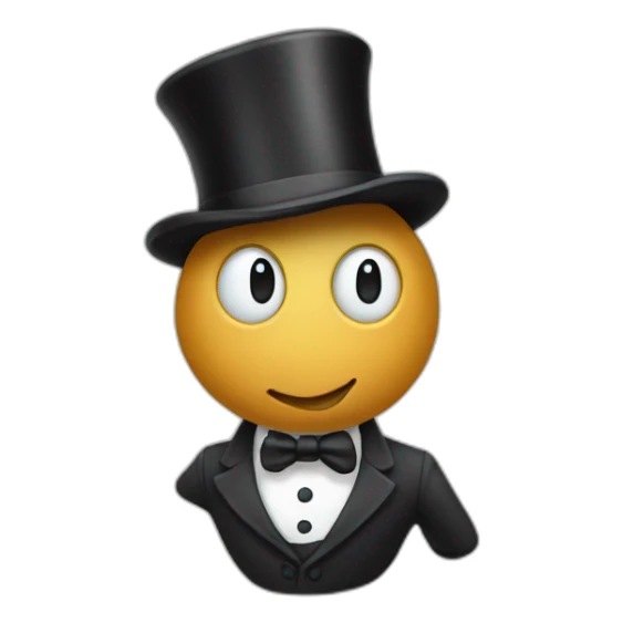  Cartoon peanut, still in the shell, wearing a top hat and a monocle sticker