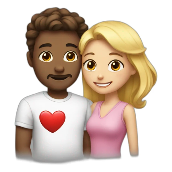 A man gives a heart to my girl sticker