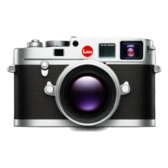 Front view of a Leica M11  with Summicron APO 50mm f2 sticker