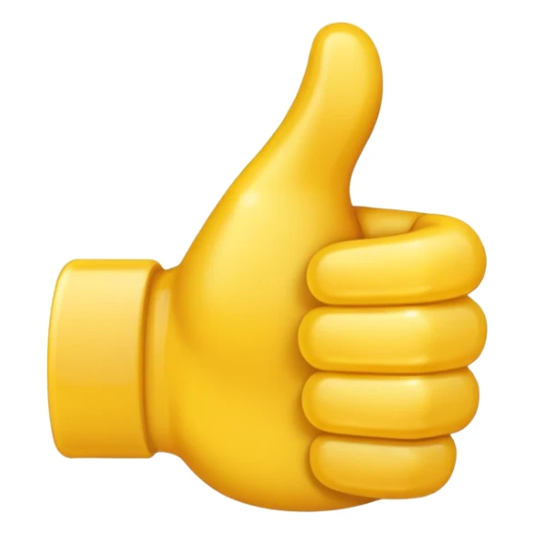 thumbs up emoji sticker