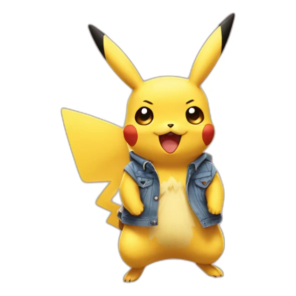 pikachu feliz fofo sticker