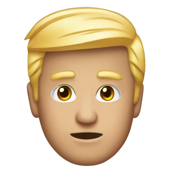 donald trump haircut sticker