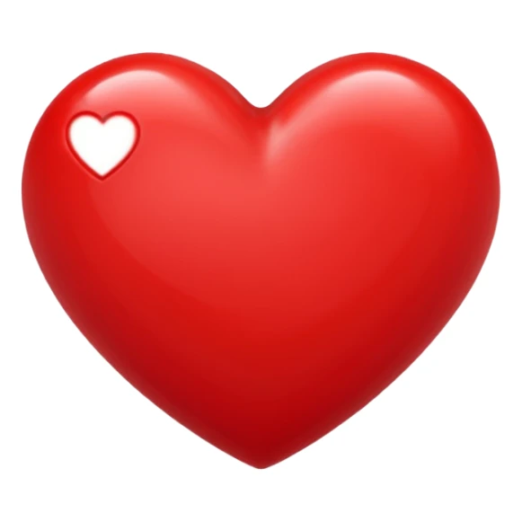 😝 avec un cœur rouge en haut à droite sticker