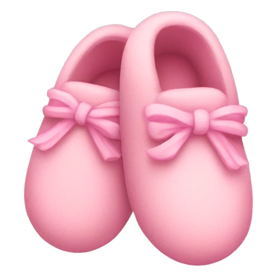 Baby slipper sticker