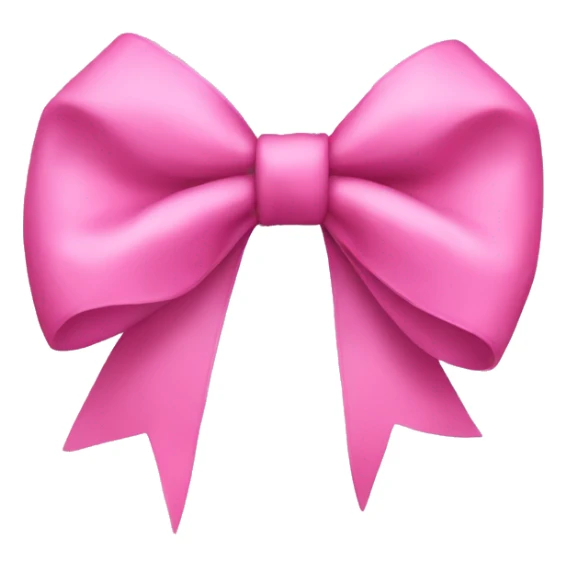 pink bow sticker