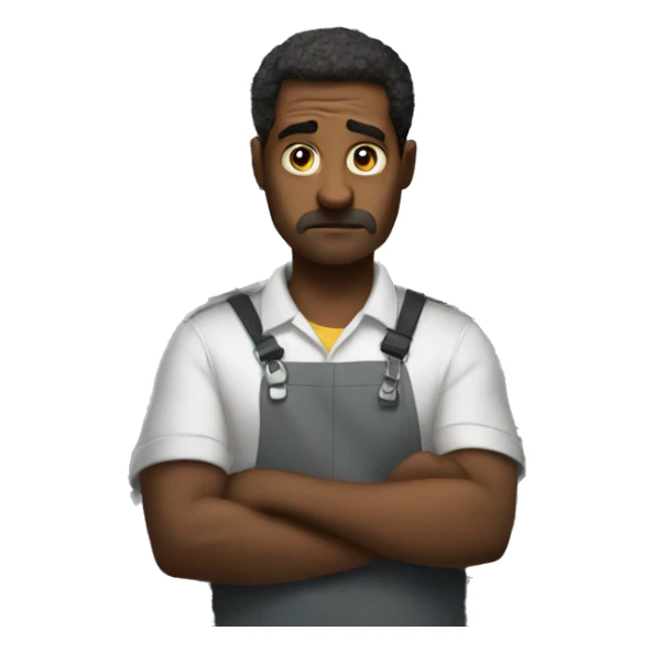 Netflix technicians trying to fix their servers and looking concerned sticker