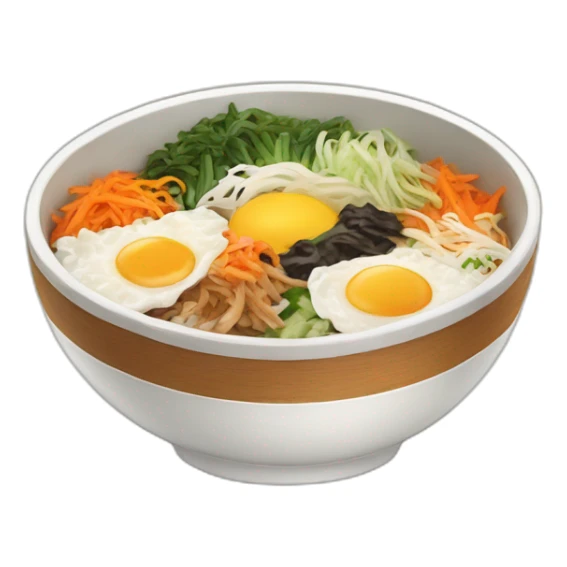 bowl of bibimbap sticker
