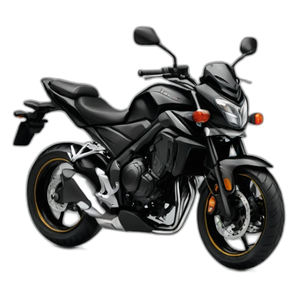 honda hornet negro sticker