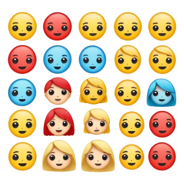 Cute cartoon sticker, simple flat design, bold outline, bright colors, chibi style, expressive face, minimal background, vector style, high contrast, emoji-like, transparent background, sticker pack style sticker