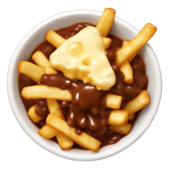 Bowl of Poutine sticker